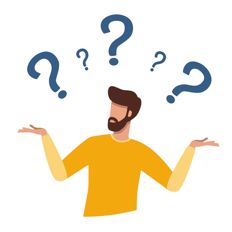 IMAGE: CONFUSED PERSON WITH QUESTION MARKS